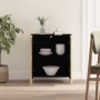 Black plywood sideboard 62x38x70 cm by vidaXL, Sideboards - Ref: Foro24-345670, Price: 65,99 €, Discount: %