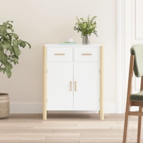 White plywood sideboard 62x38x75 cm by vidaXL, Sideboards - Ref: Foro24-345675, Price: 68,17 €, Discount: %