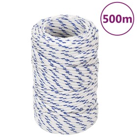 Cuerda de barco polipropileno blanco 2 mm 500 m de vidaXL, Sogas y cuerdas metálicas - Ref: Foro24-152268, Precio: 22,51 €, D...