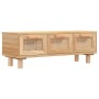 Mesa de centro madera contrachapada y pino marrón 80x40x30 cm de vidaXL, Mesas de centro - Ref: Foro24-345620, Precio: 118,96...