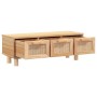 Mesa de centro madera contrachapada y pino marrón 80x40x30 cm de vidaXL, Mesas de centro - Ref: Foro24-345620, Precio: 118,96...