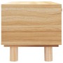 Mesa de centro madera contrachapada y pino marrón 80x40x30 cm de vidaXL, Mesas de centro - Ref: Foro24-345620, Precio: 118,96...