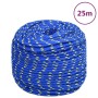 Blue polypropylene boat rope 8 mm 25 m by vidaXL, Ropes and metal cords - Ref: Foro24-152448, Price: 13,76 €, Discount: %