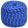 Blue polypropylene boat rope 8 mm 25 m by vidaXL, Ropes and metal cords - Ref: Foro24-152448, Price: 13,76 €, Discount: %