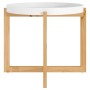 Plywood and white pine coffee table 53x53x43.5cm by vidaXL, Coffee table - Ref: Foro24-345591, Price: 47,26 €, Discount: %