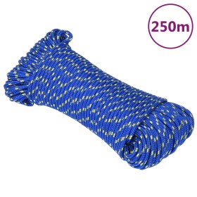 Cuerda de barco polipropileno azul 5 mm 250 m de vidaXL, Sogas y cuerdas metálicas - Ref: Foro24-152441, Precio: 25,99 €, Des...