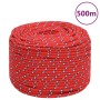 Cuerda de barco polipropileno rojo 10 mm 500 m de vidaXL, Sogas y cuerdas metálicas - Ref: Foro24-152404, Precio: 141,57 €, D...