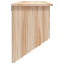 Wandgarderobe aus braunem Sperrholz und natürlichem Rattan von vidaXL, Regale und Regale - Ref: Foro24-345653, Preis: 54,99 €...