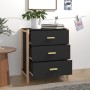 Black plywood sideboard 62x38x70 cm by vidaXL, Sideboards - Ref: Foro24-345673, Price: 98,99 €, Discount: %