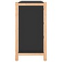 Black plywood sideboard 62x38x70 cm by vidaXL, Sideboards - Ref: Foro24-345673, Price: 98,99 €, Discount: %