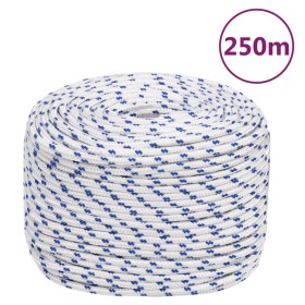 Cuerda de barco polipropileno blanco 6 mm 250 m de vidaXL, Sogas y cuerdas metálicas - Ref: Foro24-152287, Precio: 37,99 €, D...