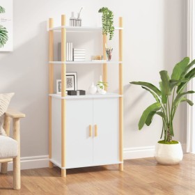 Tall white plywood sideboard 60x40x141 cm by vidaXL, Sideboards - Ref: Foro24-345693, Price: 124,99 €, Discount: %