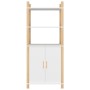 Tall white plywood sideboard 60x40x141 cm by vidaXL, Sideboards - Ref: Foro24-345693, Price: 124,29 €, Discount: %