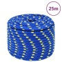 Cuerda de barco polipropileno azul 14 mm 25 m de vidaXL, Sogas y cuerdas metálicas - Ref: Foro24-152462, Precio: 23,64 €, Des...