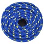 Cuerda de barco polipropileno azul 14 mm 25 m de vidaXL, Sogas y cuerdas metálicas - Ref: Foro24-152462, Precio: 23,64 €, Des...