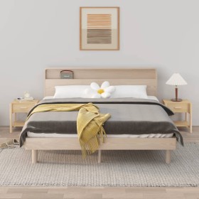 Mesitas de noche 2 uds madera contrachapada 42x38x45 cm de vidaXL, Mesitas de noche - Ref: Foro24-345659, Precio: 80,92 €, De...