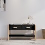 Mesa de centro madera contrachapada negro 82x48x45 cm de vidaXL, Mesas de centro - Ref: Foro24-345664, Precio: 54,68 €, Descu...