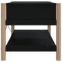 Mesa de centro madera contrachapada negro 82x48x45 cm de vidaXL, Mesas de centro - Ref: Foro24-345664, Precio: 54,68 €, Descu...