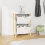 Shoe cabinet made of white plywood wood 57.5x33x80 cm by vidaXL, Shoe racks and shoe organizers - Ref: Foro24-345684, Price: ...