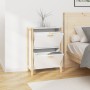 Mueble zapatero madera contrachapada blanco 57,5x33x80 cm de vidaXL, Zapateros y organizadores de calzado - Ref: Foro24-34568...