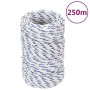 White polypropylene boat rope 2 mm 250 m by vidaXL, Ropes and metal cords - Ref: Foro24-152267, Price: 16,02 €, Discount: %