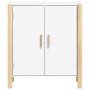 Aparador de madera contrachapada blanco 62x38x70 cm de vidaXL, Aparadores - Ref: Foro24-345669, Precio: 81,11 €, Descuento: %