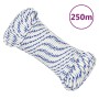 White polypropylene boat rope 5 mm 250 m by vidaXL, Ropes and metal cords - Ref: Foro24-152282, Price: 30,32 €, Discount: %