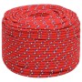 Cuerda de barco polipropileno rojo 10 mm 100 m de vidaXL, Sogas y cuerdas metálicas - Ref: Foro24-152402, Precio: 39,62 €, De...