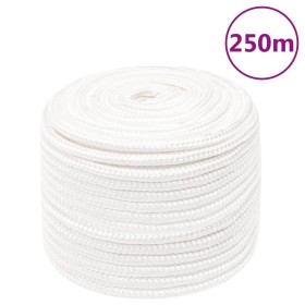 Cuerda de barco polipropileno blanco intenso 12 mm 250 m de vidaXL, Sogas y cuerdas metálicas - Ref: Foro24-152567, Precio: 1...