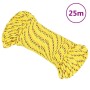 Yellow polypropylene boat rope 4 mm 25 m by vidaXL, Ropes and metal cords - Ref: Foro24-152592, Price: 9,80 €, Discount: %