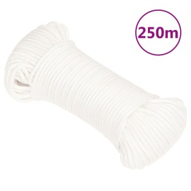 Intense white polypropylene boat rope 4 mm 250 m by vidaXL, Ropes and metal cords - Ref: Foro24-152542, Price: 27,99 €, Disco...