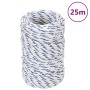 White 2 mm 25 m polypropylene boat rope by vidaXL, Ropes and metal cords - Ref: Foro24-152264, Price: 8,97 €, Discount: %