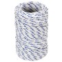 White 2 mm 25 m polypropylene boat rope by vidaXL, Ropes and metal cords - Ref: Foro24-152264, Price: 8,97 €, Discount: %