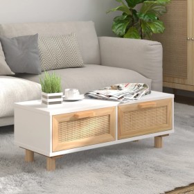 Couchtisch aus Sperrholz und Weißkiefer, 80 x 40 x 30 cm von vidaXL, Couchtisch - Ref: Foro24-345621, Preis: 95,28 €, Rabatt: %