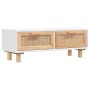 Plywood and white pine coffee table 80x40x30cm by vidaXL, Coffee table - Ref: Foro24-345621, Price: 95,28 €, Discount: %