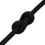 Intense black 16 mm polypropylene ship rope, 250 m by vidaXL, Ropes and metal cords - Ref: Foro24-152522, Price: 190,99 €, Di...