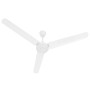 White ceiling fan 142 cm by vidaXL, Ceiling fans - Ref: Foro24-51484, Price: 121,70 €, Discount: %