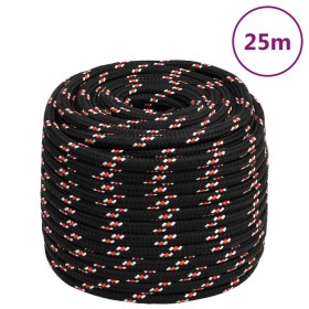 Black polypropylene boat rope 18 mm 25 m by vidaXL, Ropes and metal cords - Ref: Foro24-152364, Price: 34,99 €, Discount: %