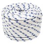 White polypropylene boat rope 12 mm 100 m by vidaXL, Ropes and metal cords - Ref: Foro24-152301, Price: 59,63 €, Discount: %