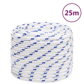 White polypropylene boat rope 18 mm 25 m by vidaXL, Ropes and metal cords - Ref: Foro24-152311, Price: 34,99 €, Discount: %