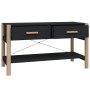 Black plywood TV cabinet 82x38x45 cm by vidaXL, TV Furniture - Ref: Foro24-345661, Price: 65,76 €, Discount: %