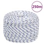 White polypropylene boat rope 8 mm 250 m by vidaXL, Ropes and metal cords - Ref: Foro24-152292, Price: 63,67 €, Discount: %