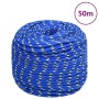 Blue polypropylene boat rope 8 mm 50 m by vidaXL, Ropes and metal cords - Ref: Foro24-152449, Price: 18,77 €, Discount: %