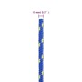 Blue polypropylene boat rope 8 mm 50 m by vidaXL, Ropes and metal cords - Ref: Foro24-152449, Price: 18,77 €, Discount: %