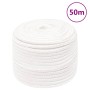 Intense white polypropylene boat rope 14 mm 50 m by vidaXL, Ropes and metal cords - Ref: Foro24-152569, Price: 36,93 €, Disco...