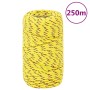 Yellow polypropylene boat rope 2 mm 250 m by vidaXL, Ropes and metal cords - Ref: Foro24-152585, Price: 16,32 €, Discount: %