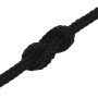 Cuerda de trabajo poliéster negro 2 mm 100 m de vidaXL, Sogas y cuerdas metálicas - Ref: Foro24-152794, Precio: 13,98 €, Desc...