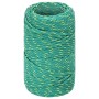 Green polypropylene boat rope 2 mm 50 m by vidaXL, Ropes and metal cords - Ref: Foro24-152689, Price: 10,99 €, Discount: %