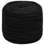 Cuerda de trabajo poliéster negro 8 mm 100 m de vidaXL, Sogas y cuerdas metálicas - Ref: Foro24-152819, Precio: 47,01 €, Desc...