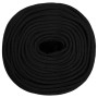 Cuerda de trabajo poliéster negro 8 mm 100 m de vidaXL, Sogas y cuerdas metálicas - Ref: Foro24-152819, Precio: 47,99 €, Desc...